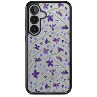 Pressed Violet Flower