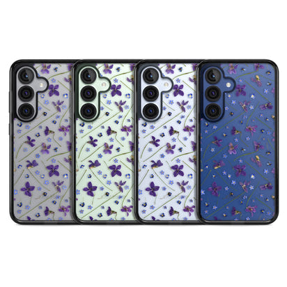 Pressed Violet Flower