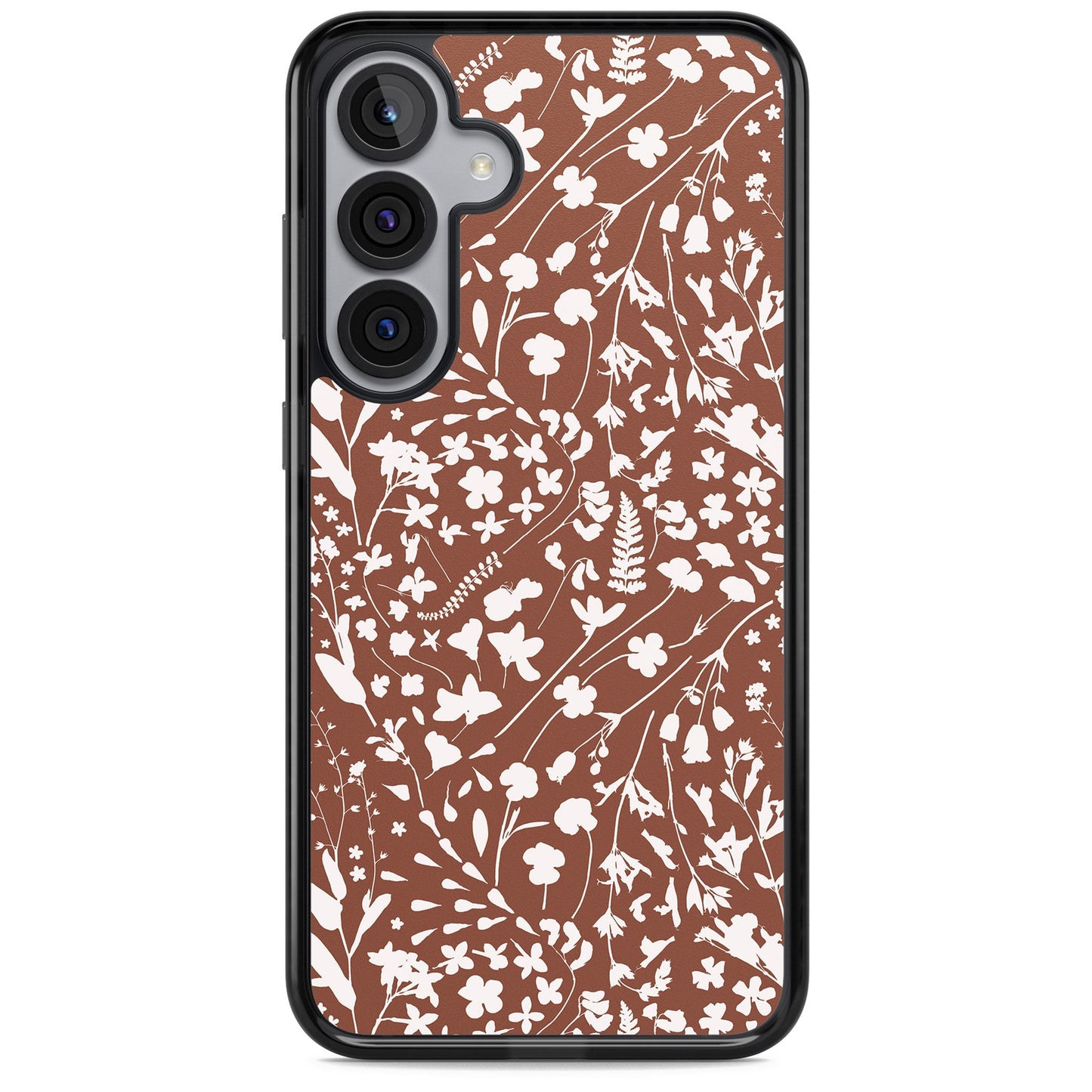 Bouquet de fleurs sauvages sur terre cuite