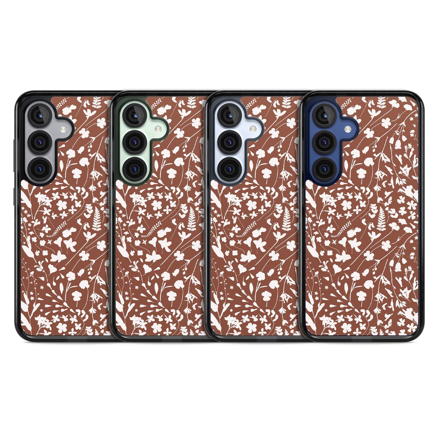 Bouquet de fleurs sauvages sur terre cuite