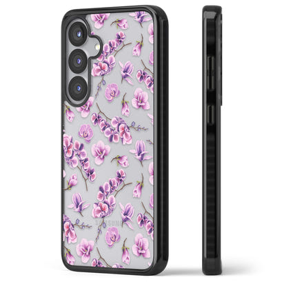 Purple Orchids Floral