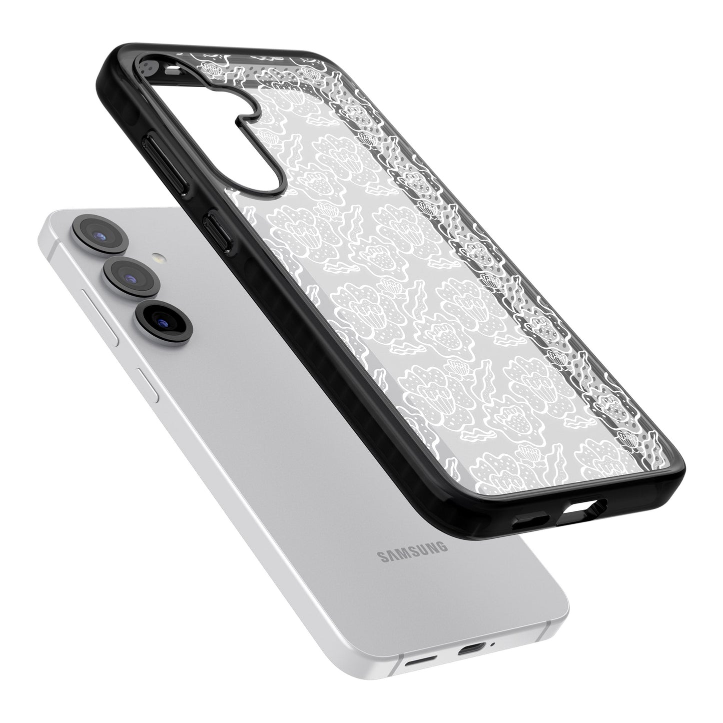 Ausgefallenes Blumenmuster