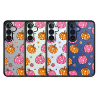 Motif de citrouilles Fleurs et Étoiles