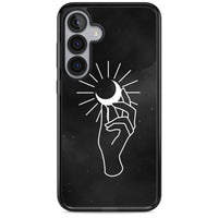 Hand Holding Celestial Moon