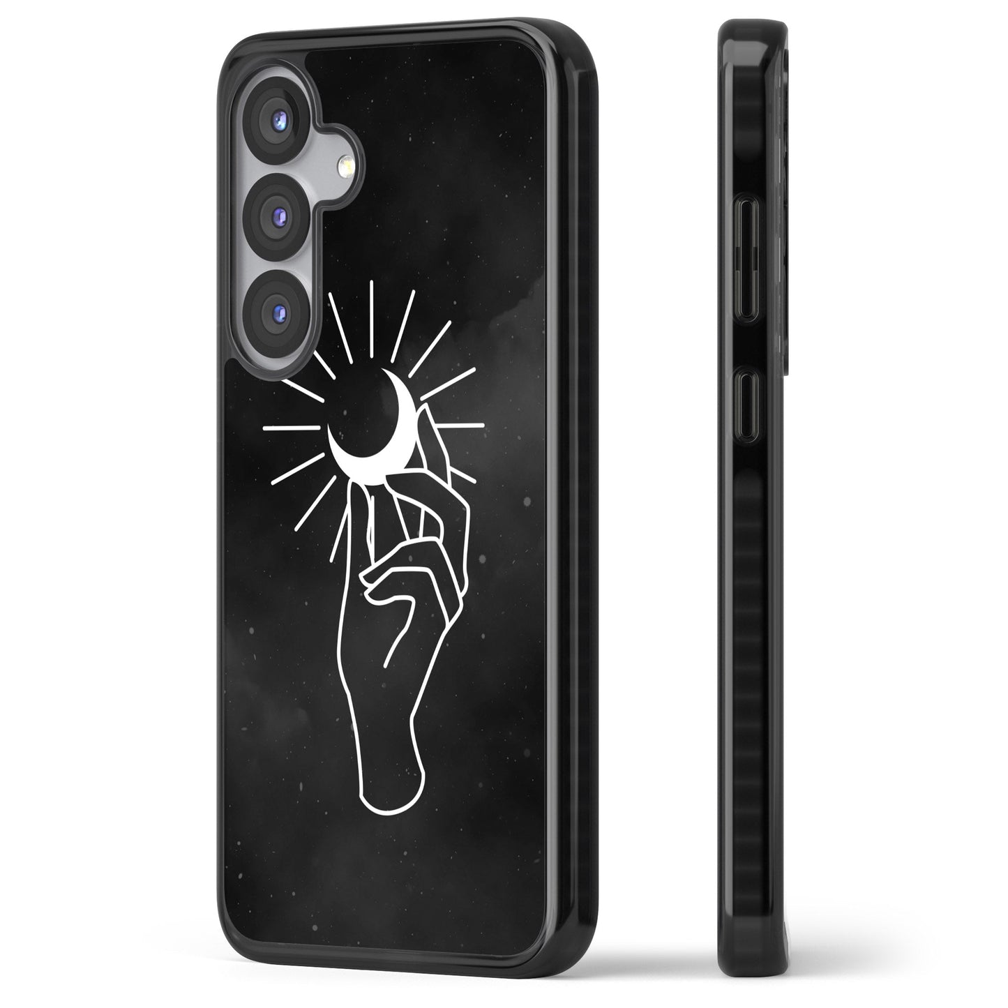 Hand Holding Celestial Moon