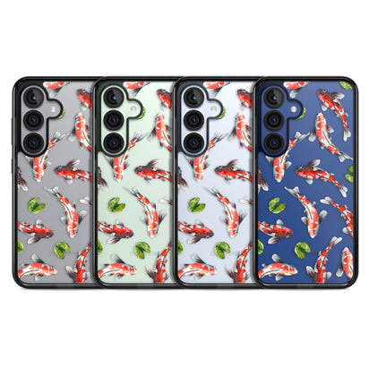 Aquarelle de poissons koi