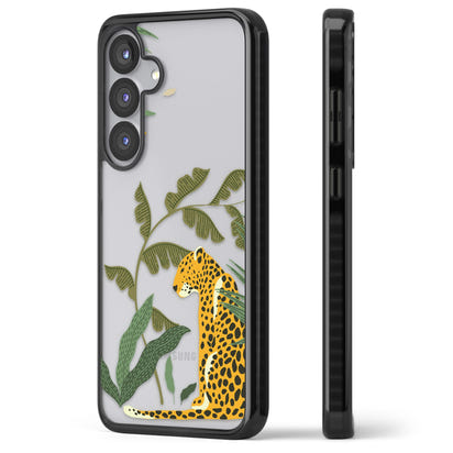 Grand motif de chat de la jungle