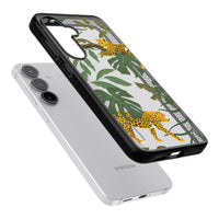 Motif chat de la jungle