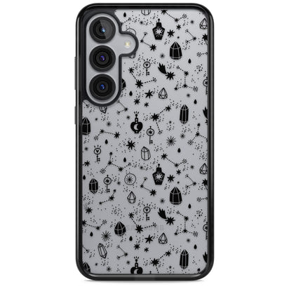 Black Cosmic Crystal