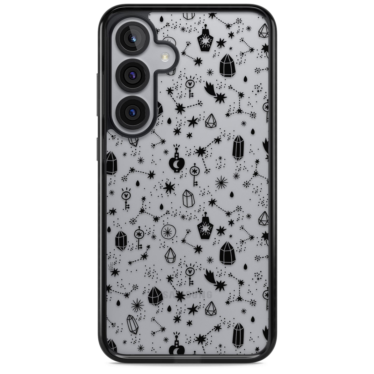 Black Cosmic Crystal