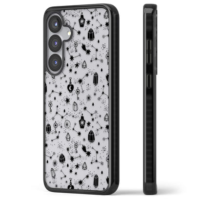 Black Cosmic Crystal