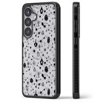 Black Cosmic Crystal