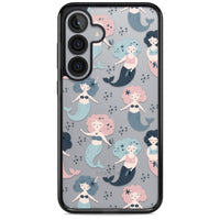 Pastellfarbene Meerjungfrauen