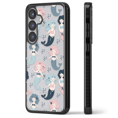 Pastellfarbene Meerjungfrauen