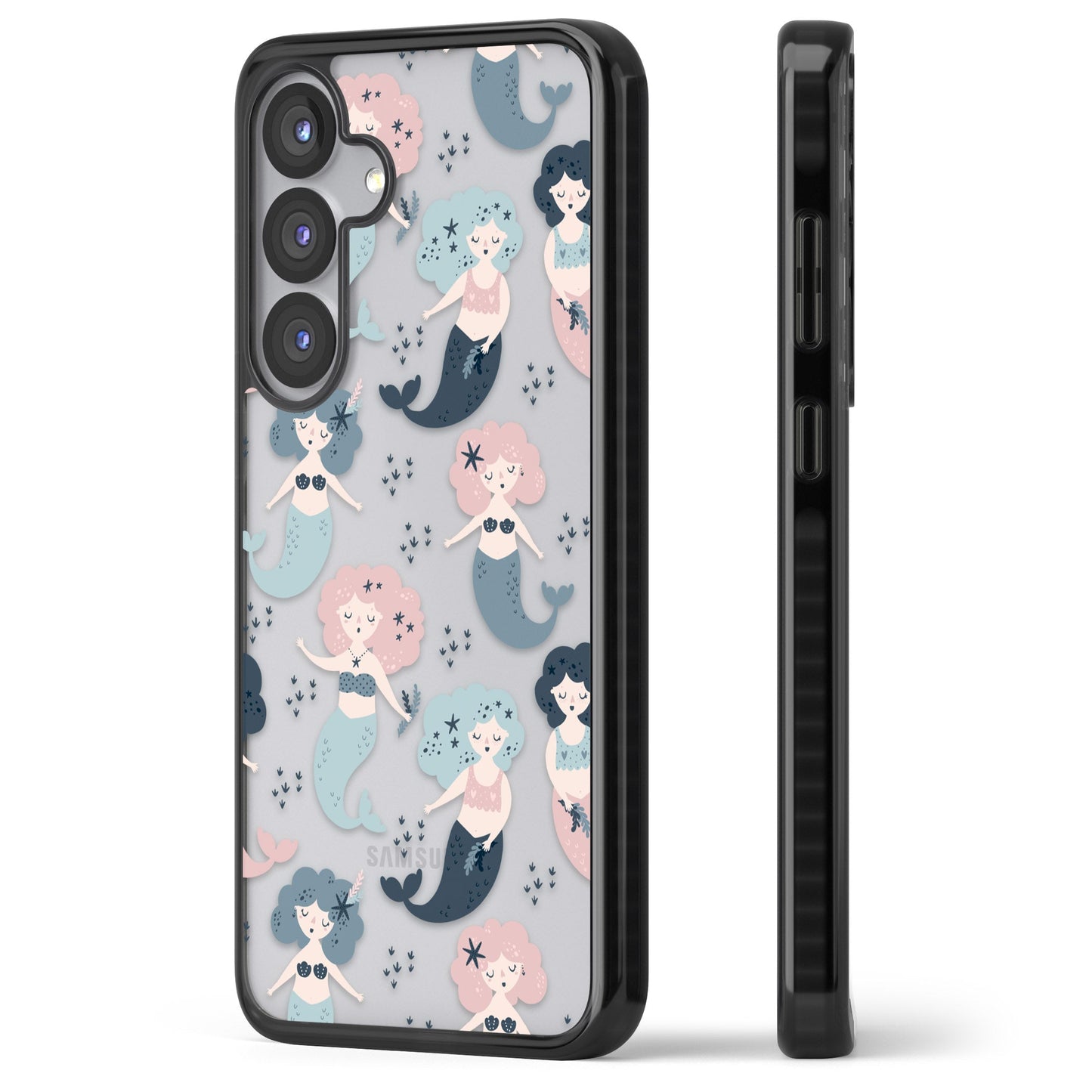 Pastellfarbene Meerjungfrauen