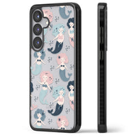 Pastellfarbene Meerjungfrauen