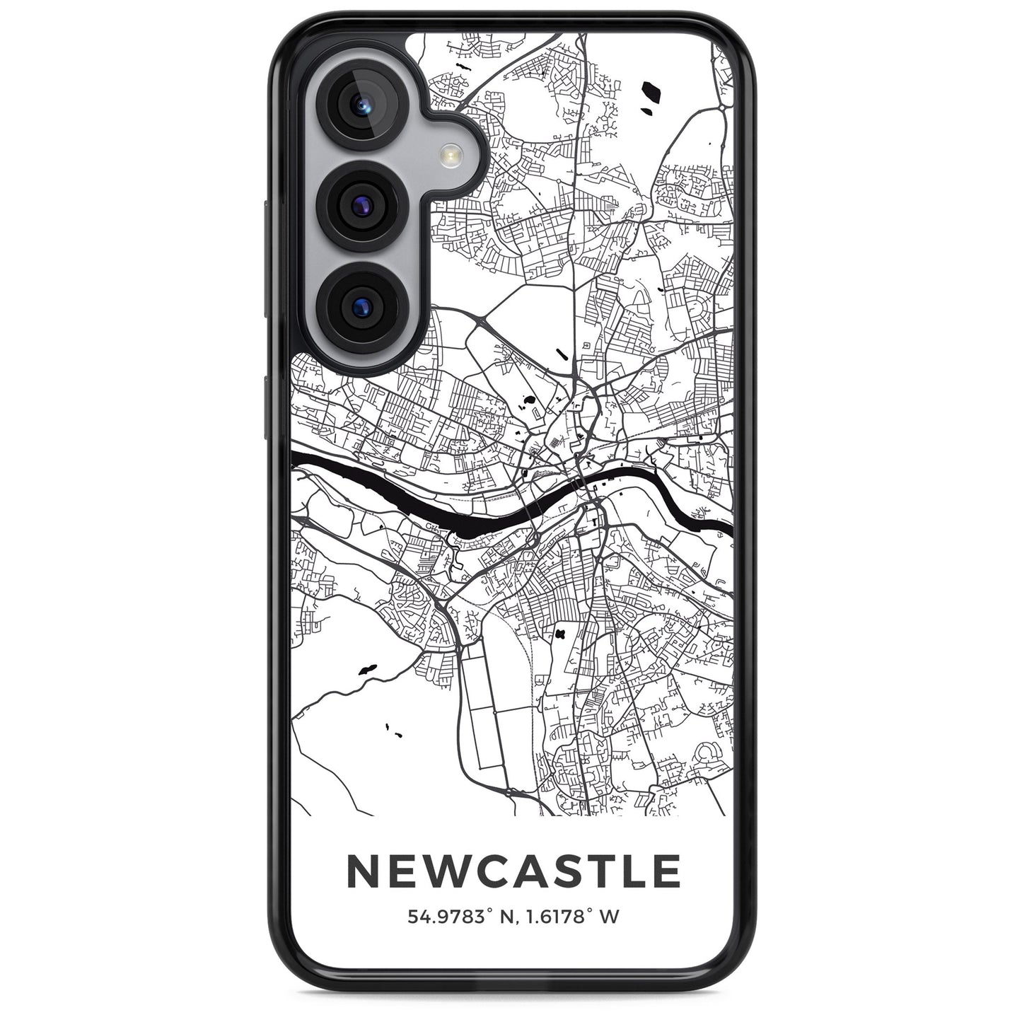 Stadtplan von Newcastle