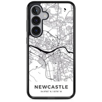 Stadtplan von Newcastle