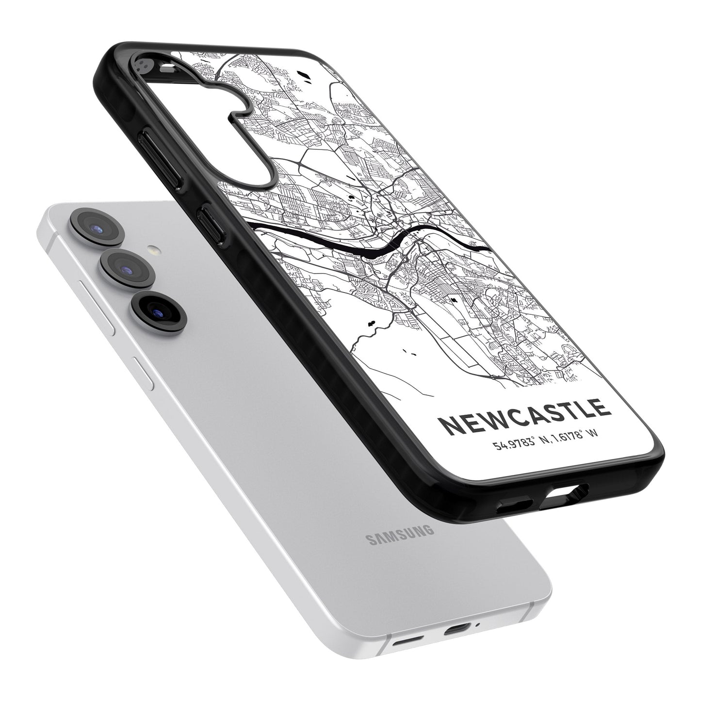 Stadtplan von Newcastle