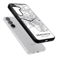 Stadtplan von Newcastle