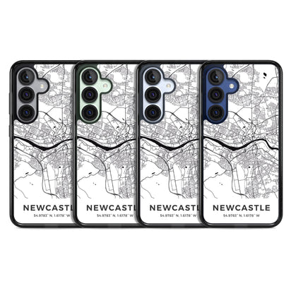 Stadtplan von Newcastle