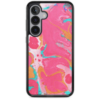 Vibrant Marbled Paper