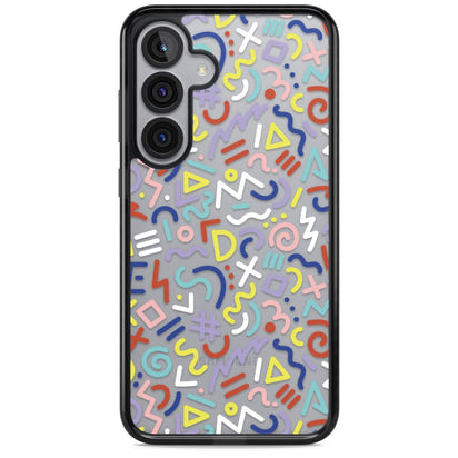 Motif rétro coloré