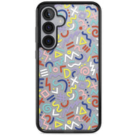 Motif rétro coloré