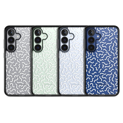 Schwarz-weißes Wellenmuster