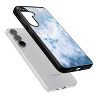 Pastellfarbener Regenbogenhimmel