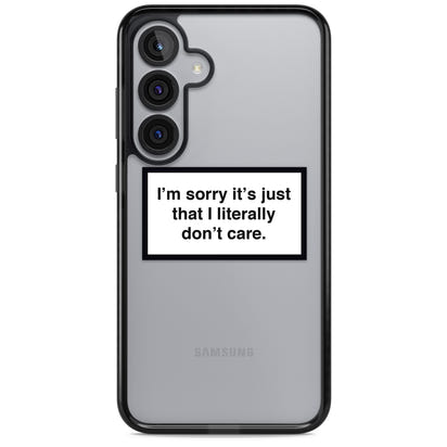 Literally Don'T Care