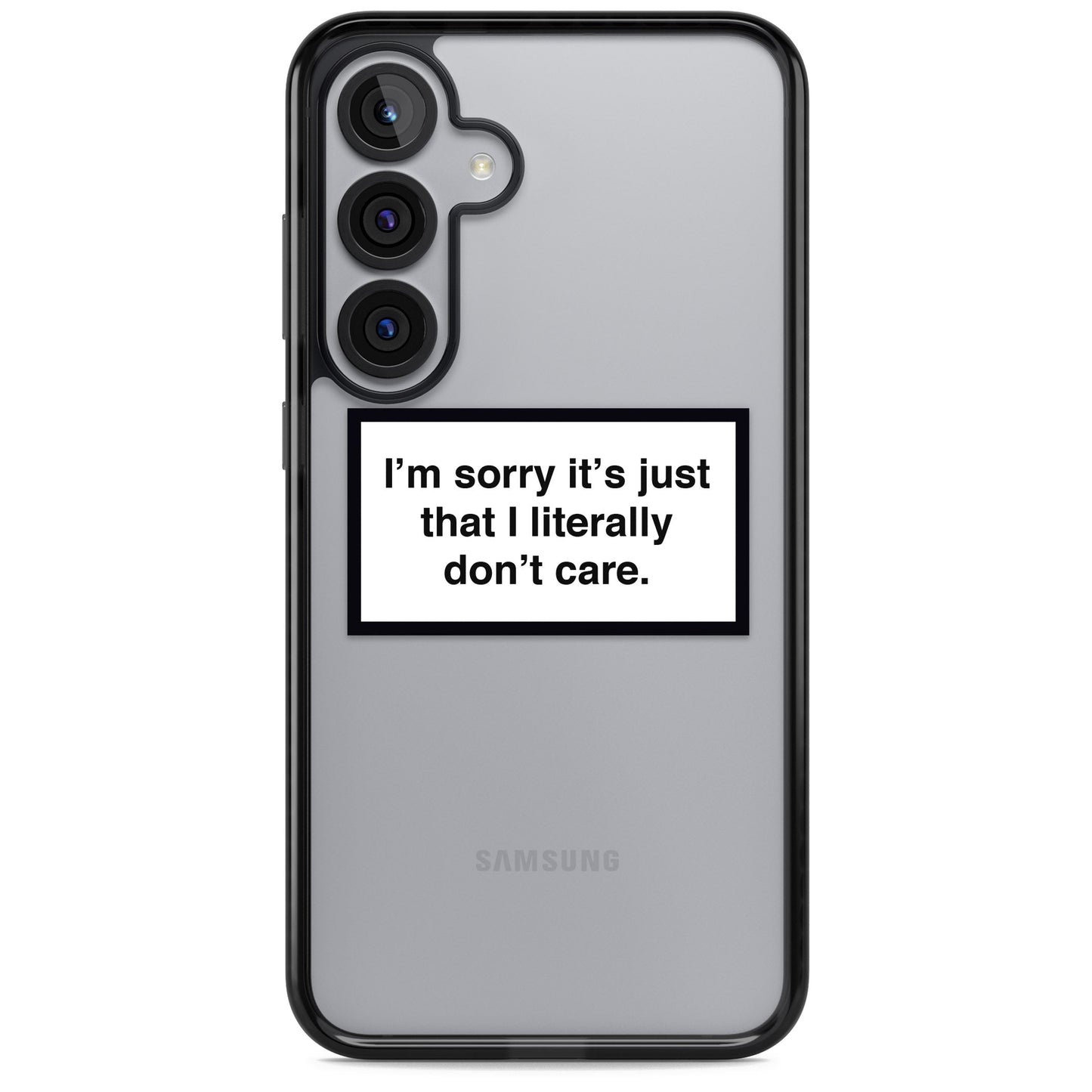 Literally Don'T Care