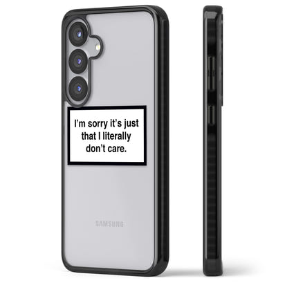 Literally Don'T Care