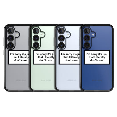 Literally Don'T Care