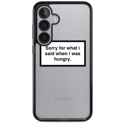 Sorry For What I Said