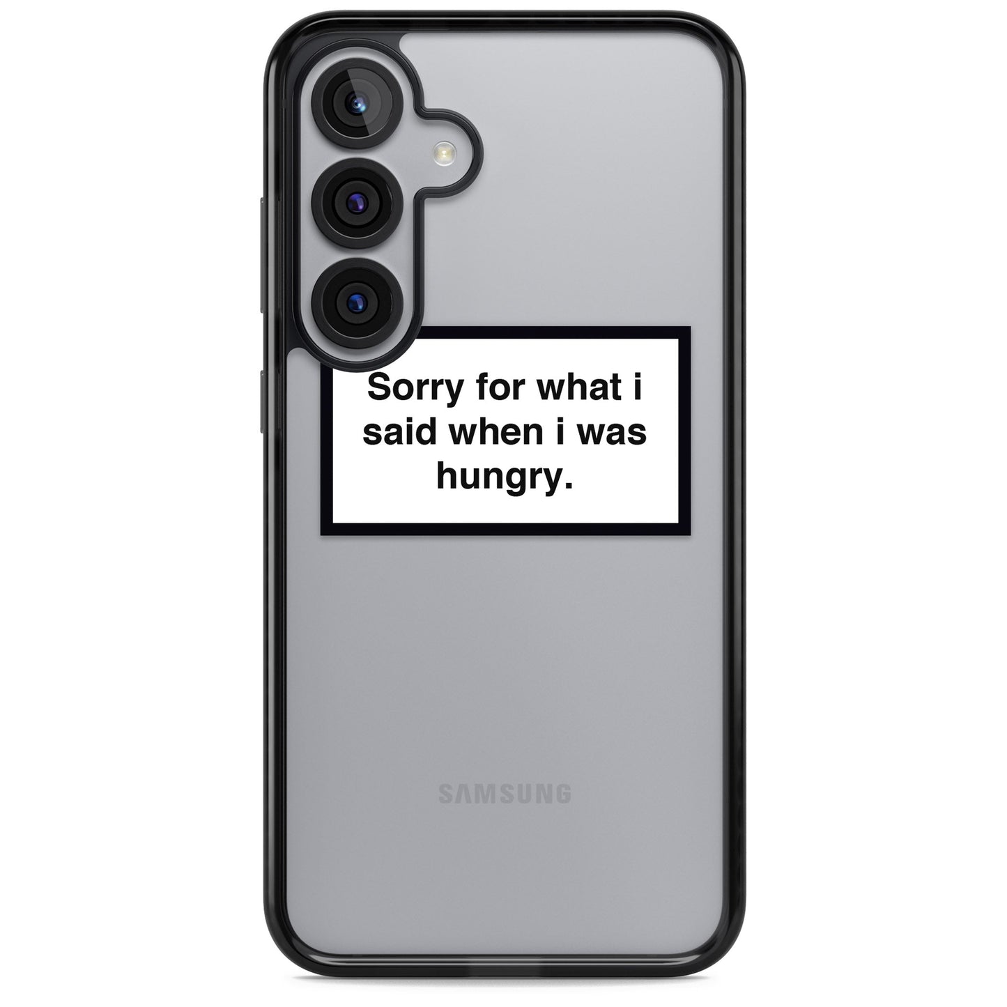 Sorry For What I Said