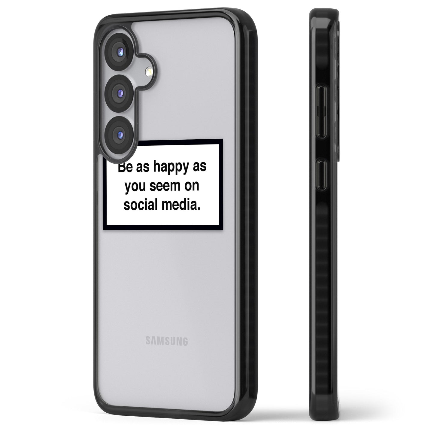 Heureux sur les réseaux sociaux