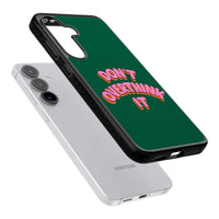 N'y réfléchissez pas trop.