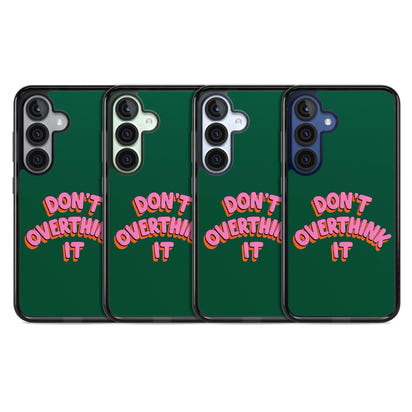 N'y réfléchissez pas trop.