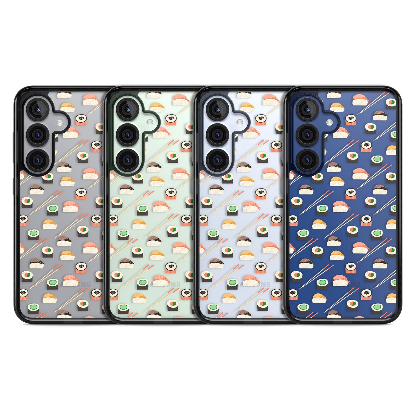 Sushi & Chopsticks Pattern