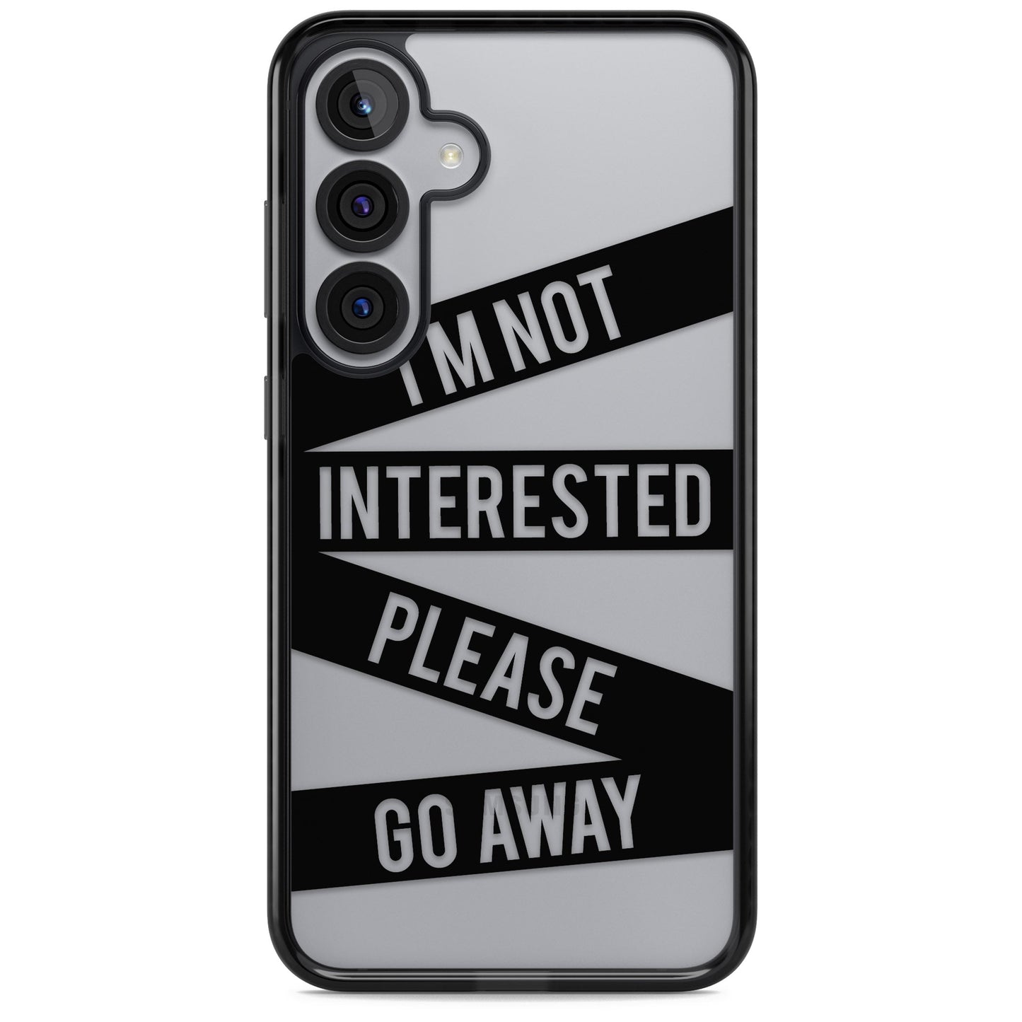 Not Interested Warning