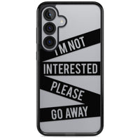 Not Interested Warning