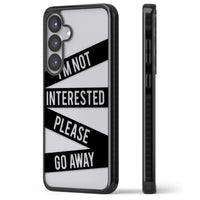 Not Interested Warning