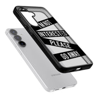 Not Interested Warning