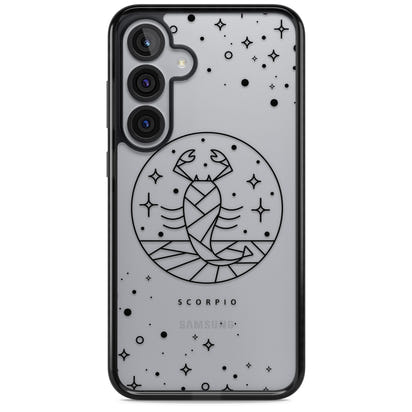 Emblème du Scorpion - Design Cosmique