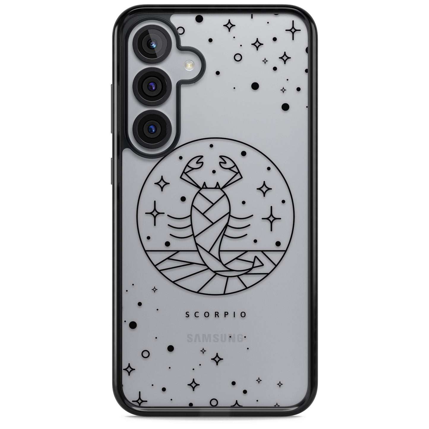 Emblème du Scorpion - Design Cosmique