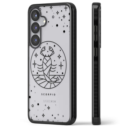 Emblème du Scorpion - Design Cosmique