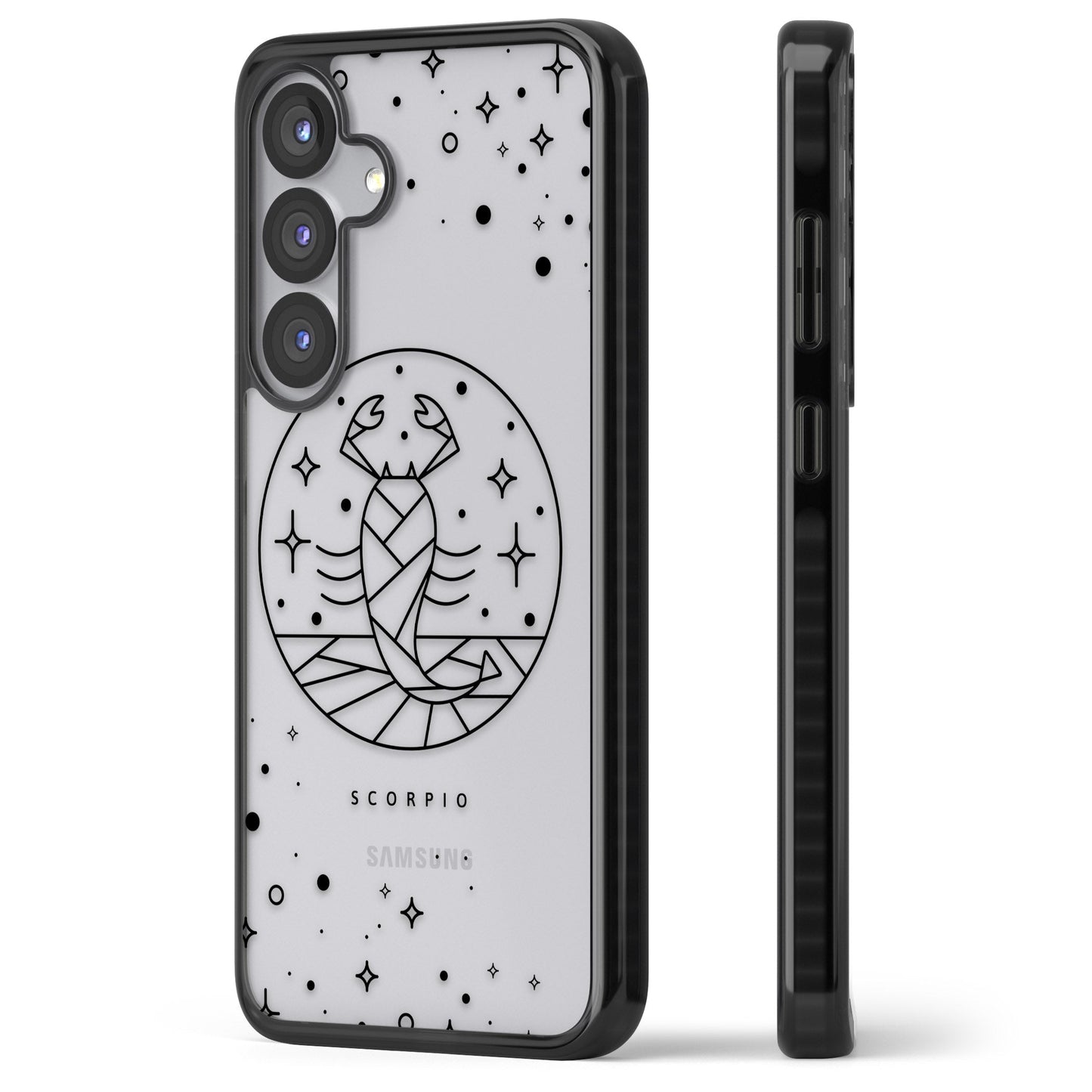 Emblème du Scorpion - Design Cosmique