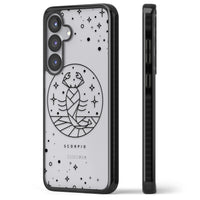 Emblème du Scorpion - Design Cosmique