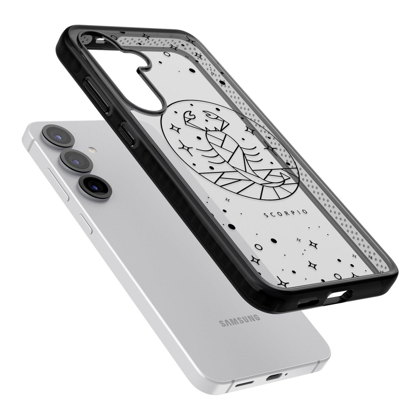 Emblème du Scorpion - Design Cosmique